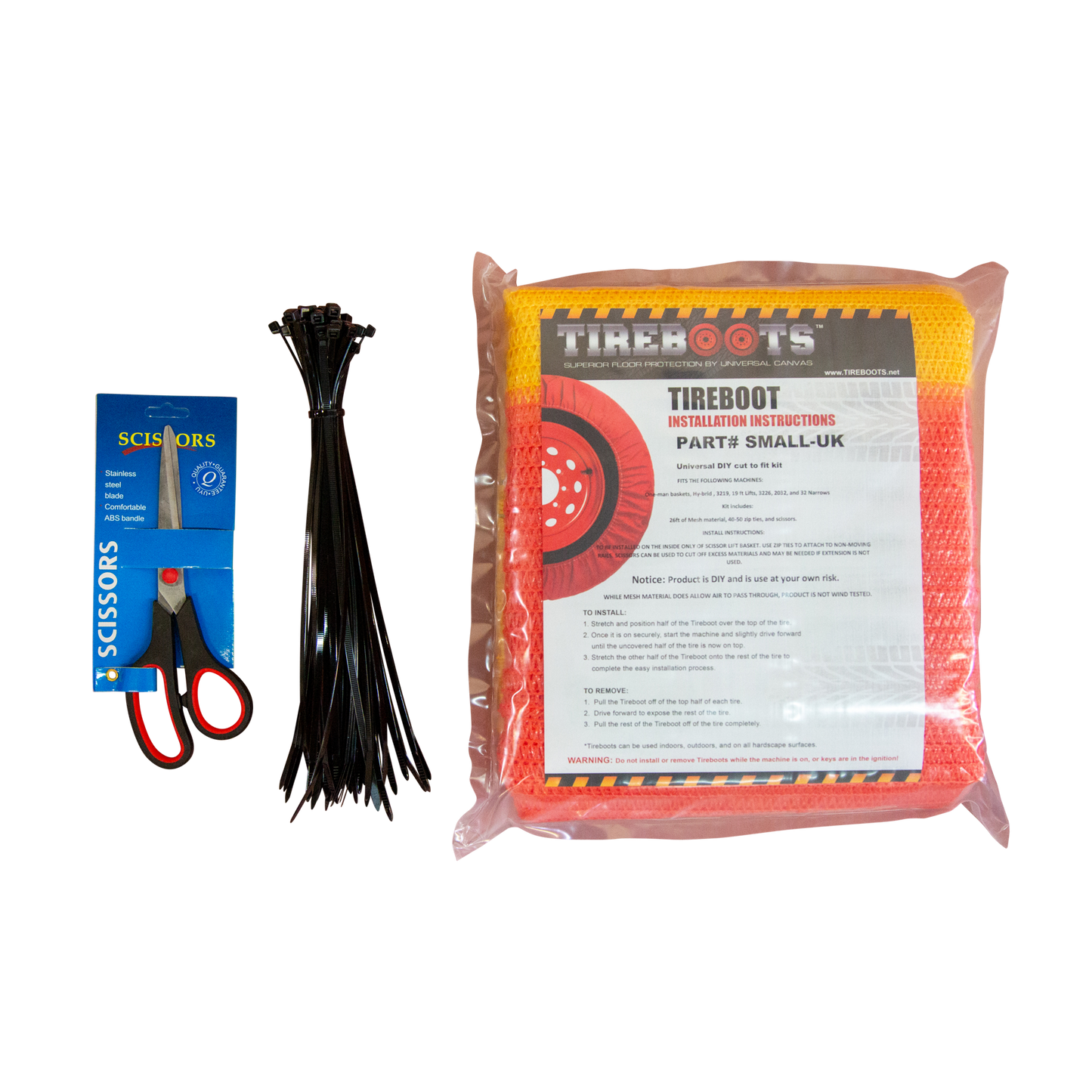 DIY Mesh Kit for Scissor Lifts & Small Booms
