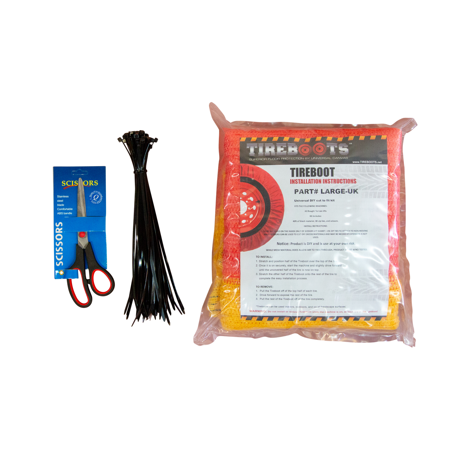 DIY Mesh Kit for Scissor Lifts & Small Booms